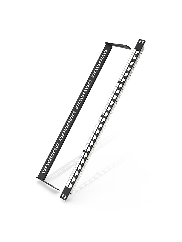 0.5U24口-屏蔽網(wǎng)絡空配架