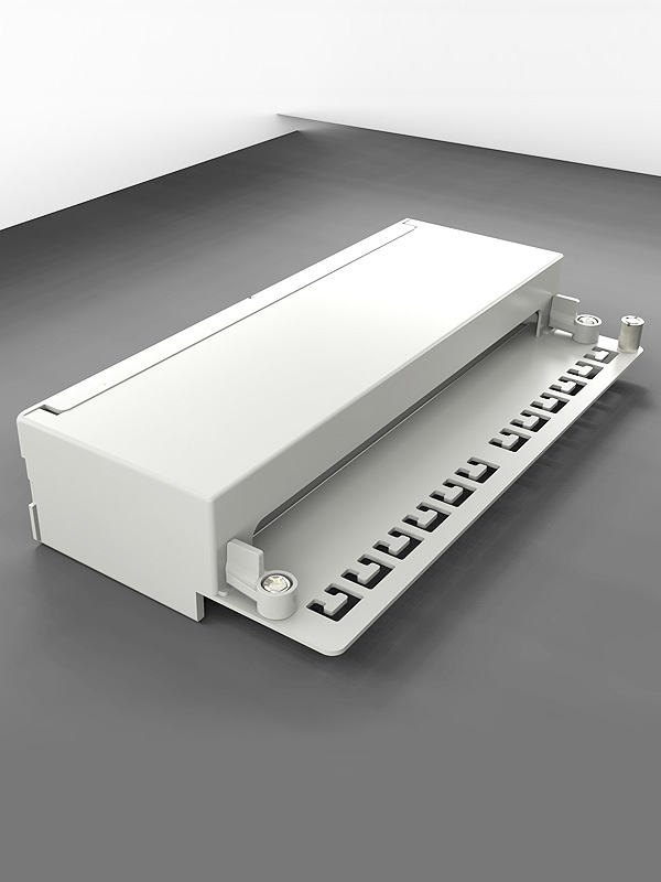 1U12口-屏蔽網(wǎng)絡空配架