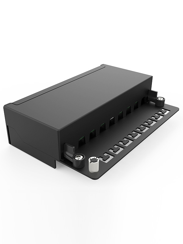 1U8口-防塵網(wǎng)絡配線架