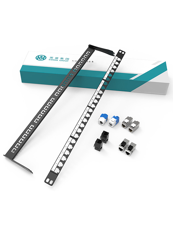 0.5U24口-屏蔽網(wǎng)絡空配架