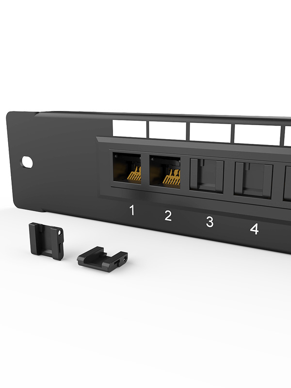 1U8口-弱電款網(wǎng)絡配線架