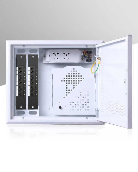 1U8口-弱電款網(wǎng)絡(luò)配線架