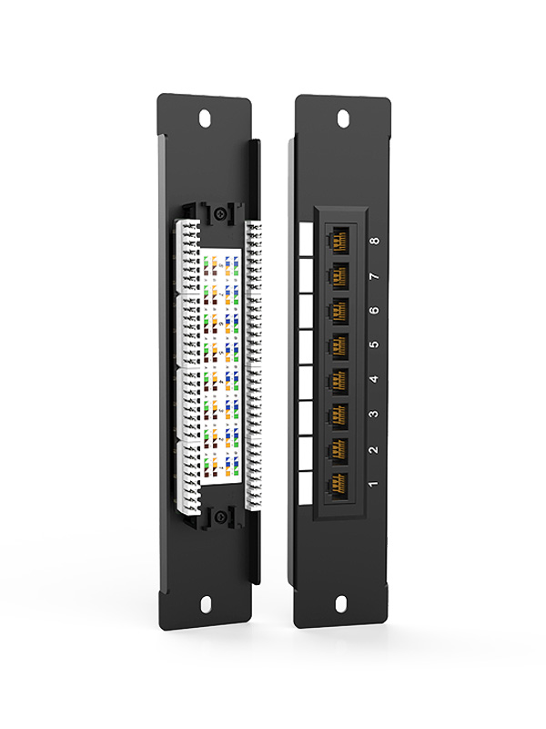 1U8口-弱電款網(wǎng)絡配線架