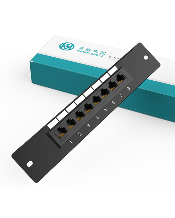 1U8口-弱電款網(wǎng)絡(luò)配線架