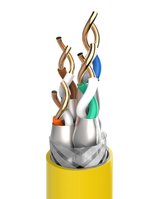 八類-雙屏蔽專業工程網線（SFTP）