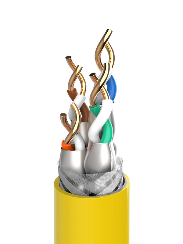 八類(lèi)-雙屏蔽專(zhuān)業(yè)工程網(wǎng)線(xiàn)（SFTP）