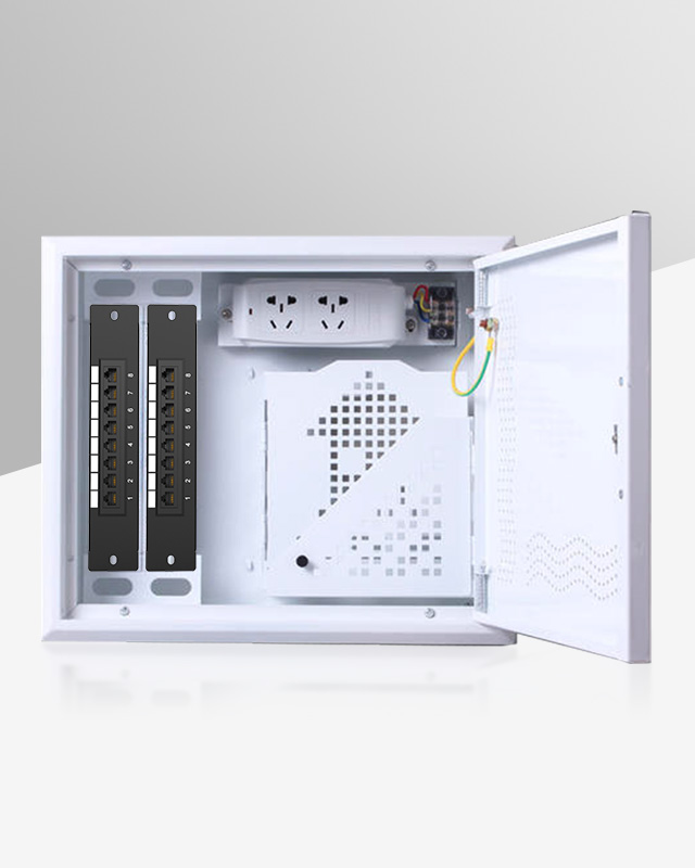 1U8口-弱電款網(wǎng)絡(luò)配線架